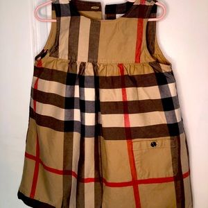Toddler Girls Burberry Dress size 3Y
